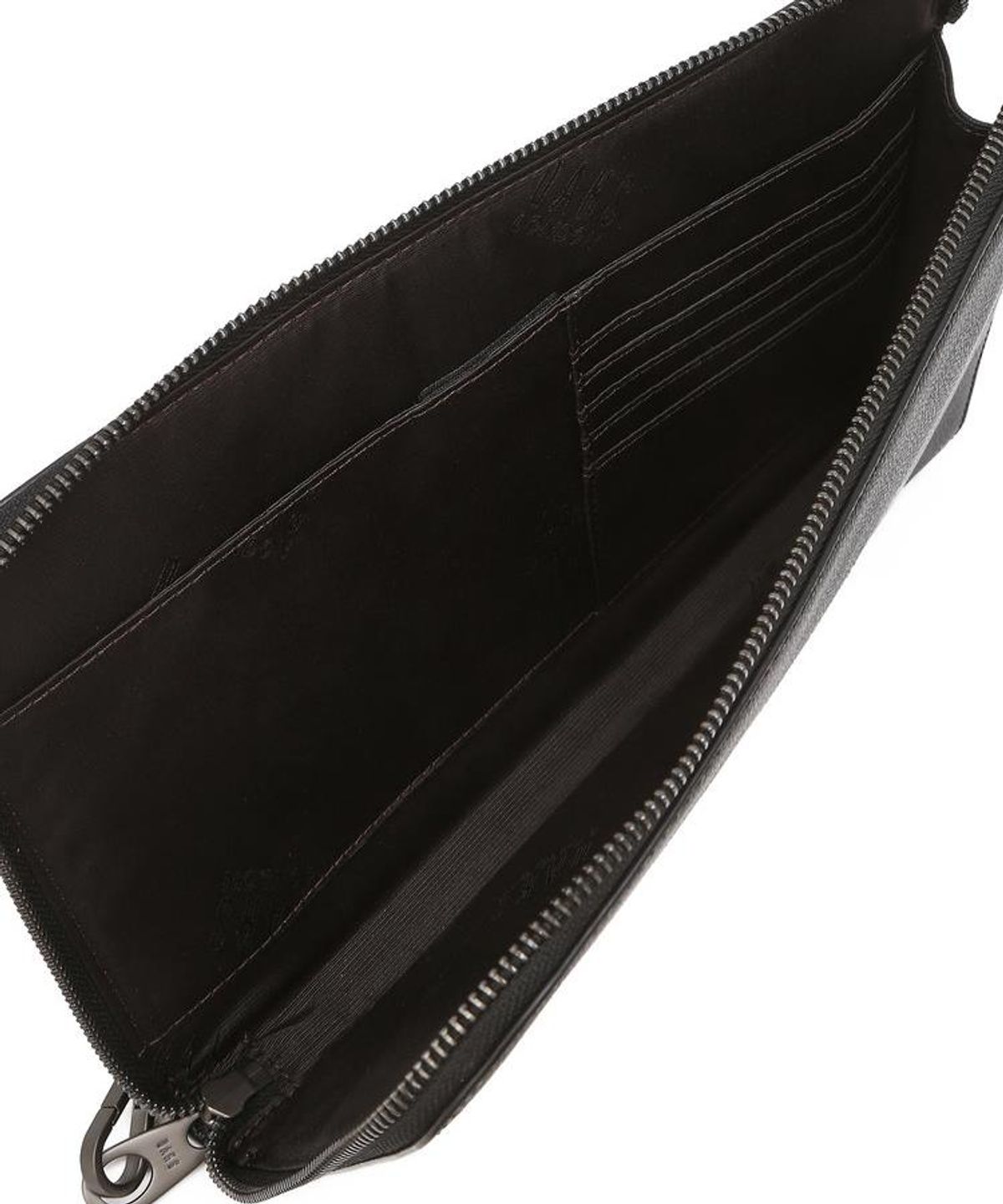닥스 남성 액세서리(DAKS MEN'S ACCESSORIES) 블랙 로로패턴 소가죽 클러치백 DBBA6F006BK