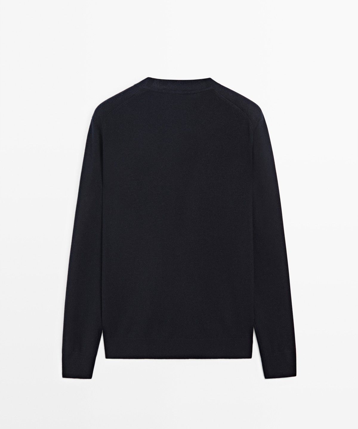 마시모두띠(MASSIMO DUTTI) 울 혼방 라운드넥 니트 스웨터