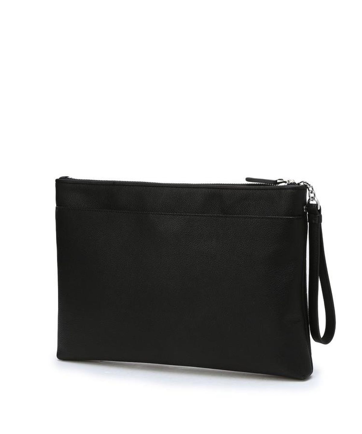 닥스 남성 액세서리(DAKS MEN'S ACCESSORIES) 블랙 그리드 패턴엠보 소가죽 DBBA6F279BK