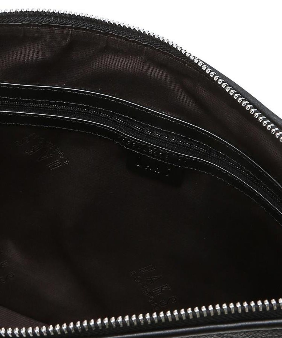 닥스 남성 액세서리(DAKS MEN'S ACCESSORIES) 블랙 그리드 패턴엠보 소가죽 DBBA6F279BK