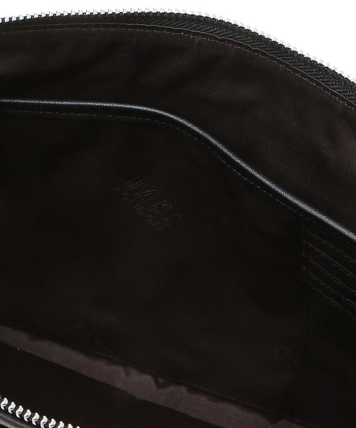 닥스 남성 액세서리(DAKS MEN'S ACCESSORIES) 블랙 그리드 패턴엠보 소가죽 DBBA6F279BK