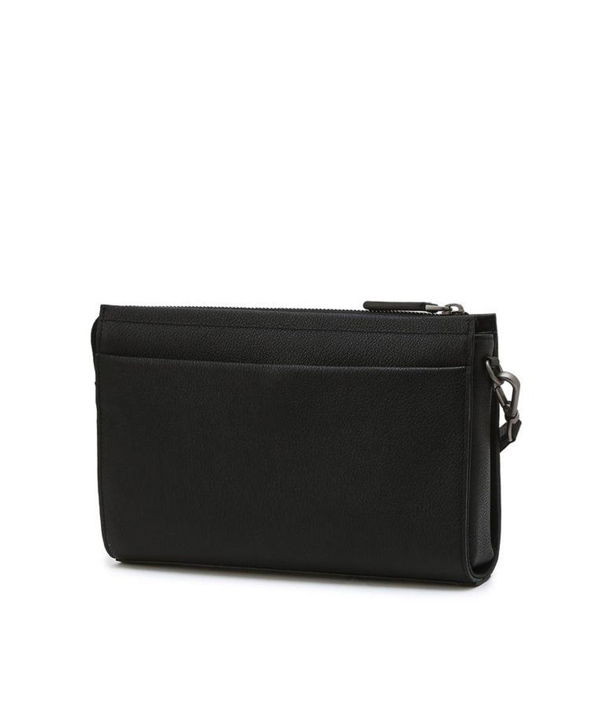 닥스 남성 액세서리(DAKS MEN'S ACCESSORIES) 블랙 DD 패턴 경판 소가죽 DBBA6F019BK