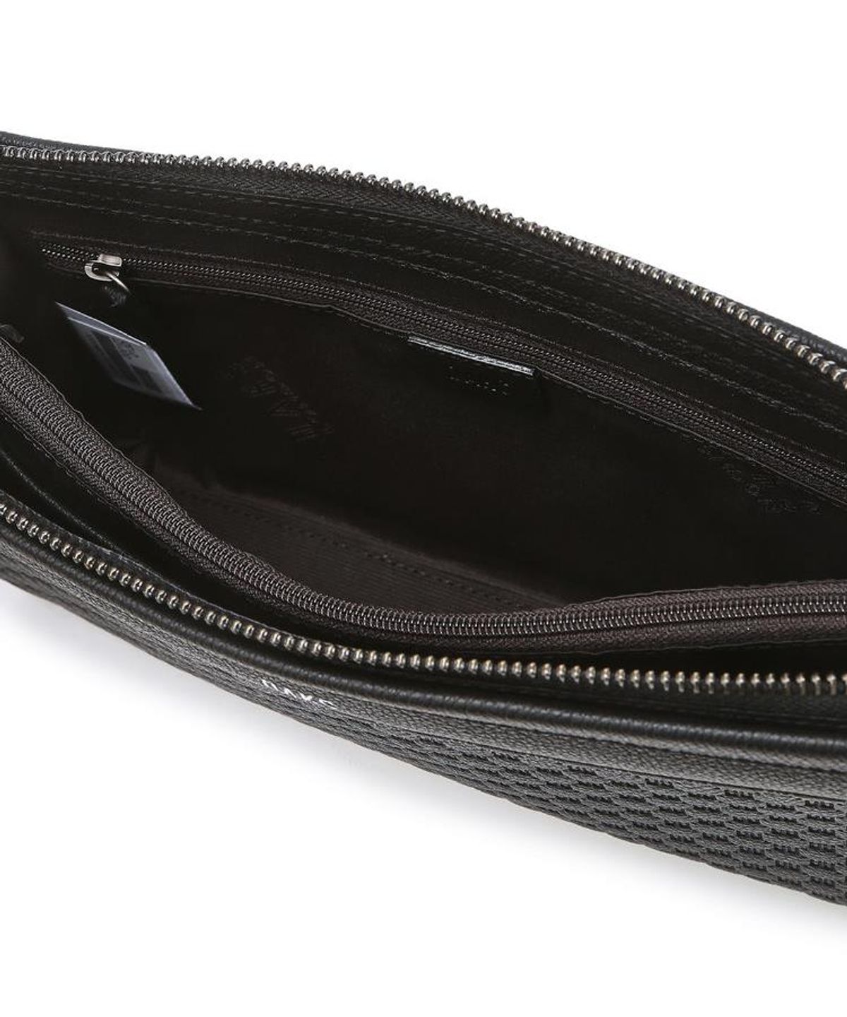 닥스 남성 액세서리(DAKS MEN'S ACCESSORIES) 블랙 DD 패턴 경판 소가죽 DBBA6F019BK
