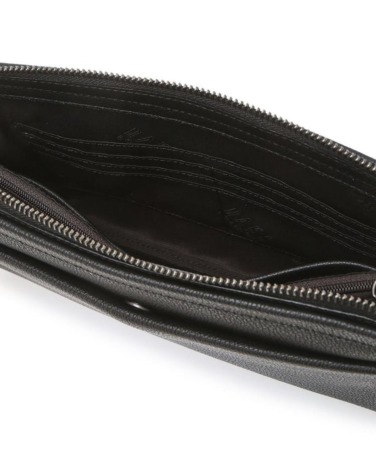 닥스 남성 액세서리(DAKS MEN'S ACCESSORIES) 블랙 DD 패턴 경판 소가죽 DBBA6F019BK