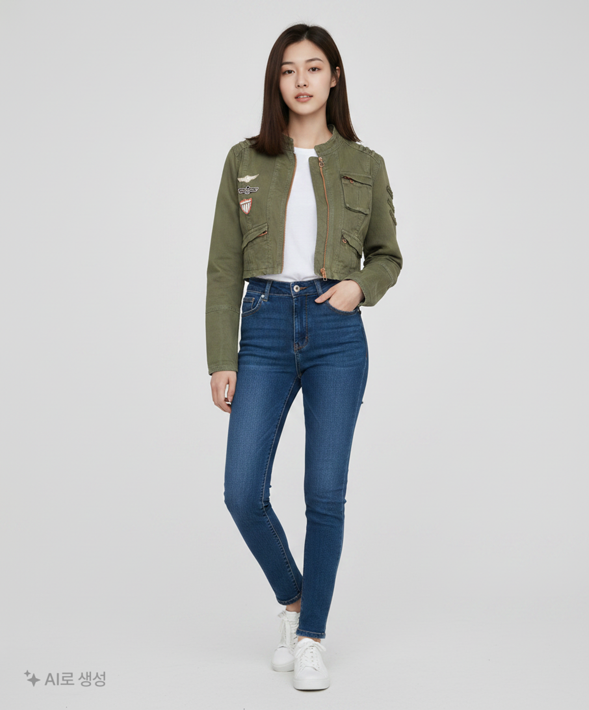 자라 트라플럭(ZARA TRF) 사파리/헌팅 재킷 L
