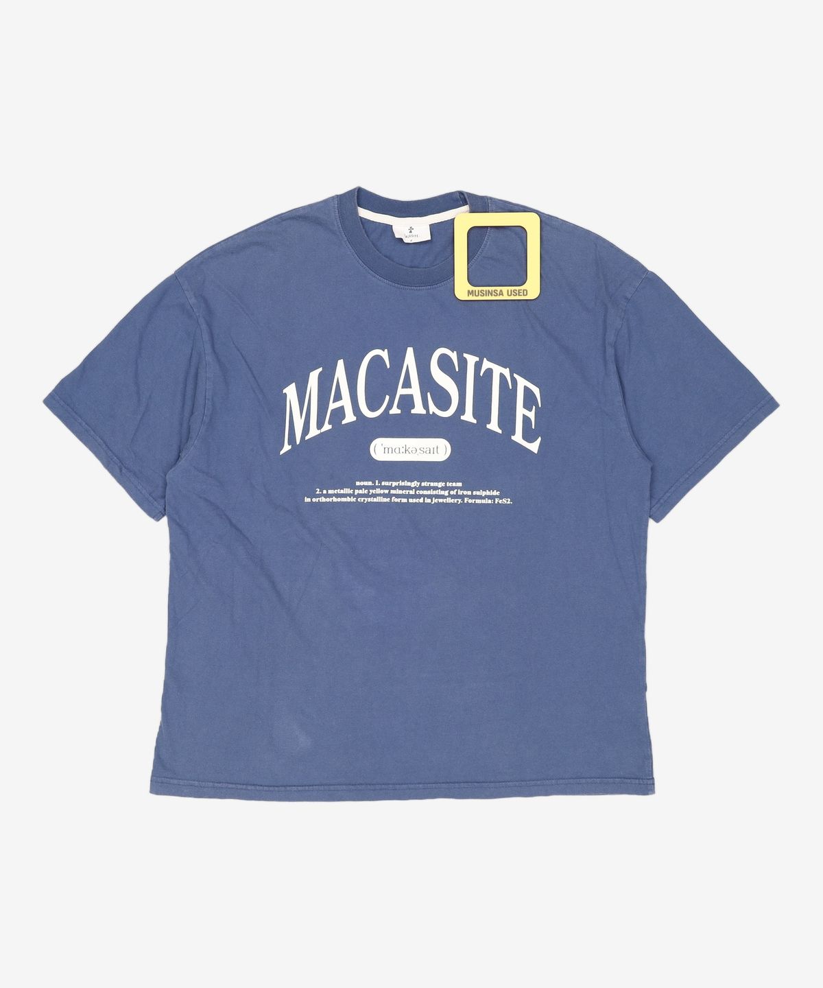 마카사이트(MACASITE) 반소매 티셔츠 M