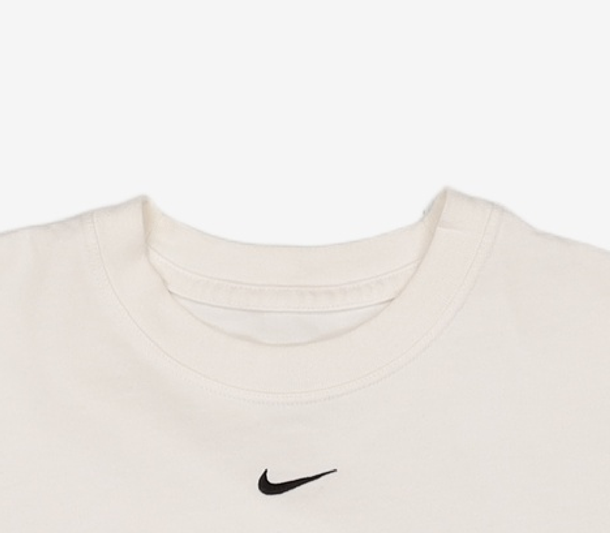나이키(NIKE) 스포츠웨어 에센셜 박시 티셔츠 W - 화이트:블랙 / DD1238-100 L