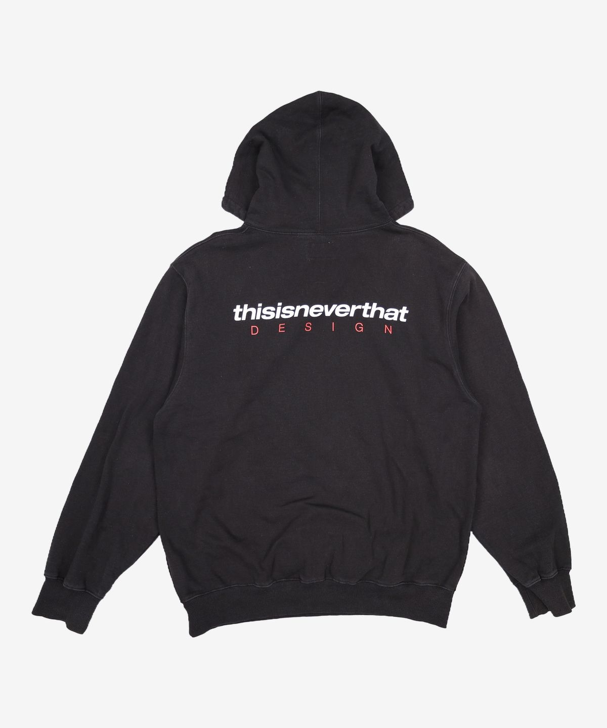 디스이즈네버댓(THISISNEVERTHAT) DSN-Logo Hoodie Black XL