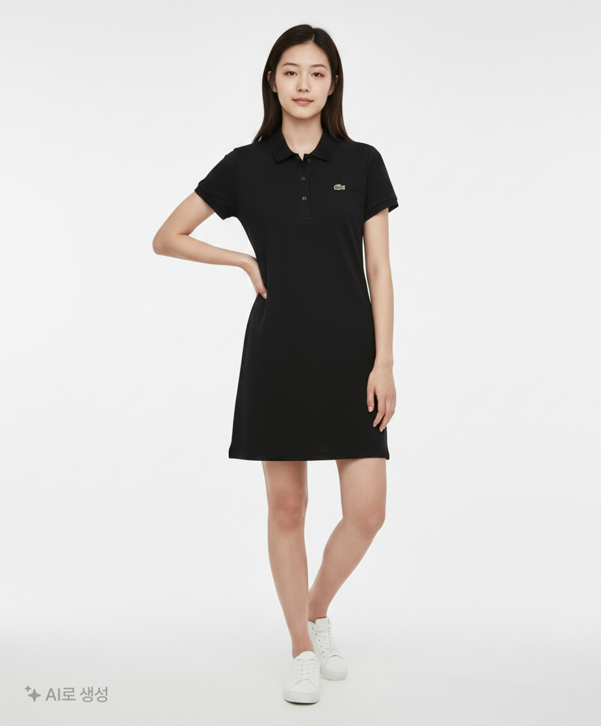 라코스테(LACOSTE) 여성 울트라 미니 폴로 원피스 EF389E-52G 031 36