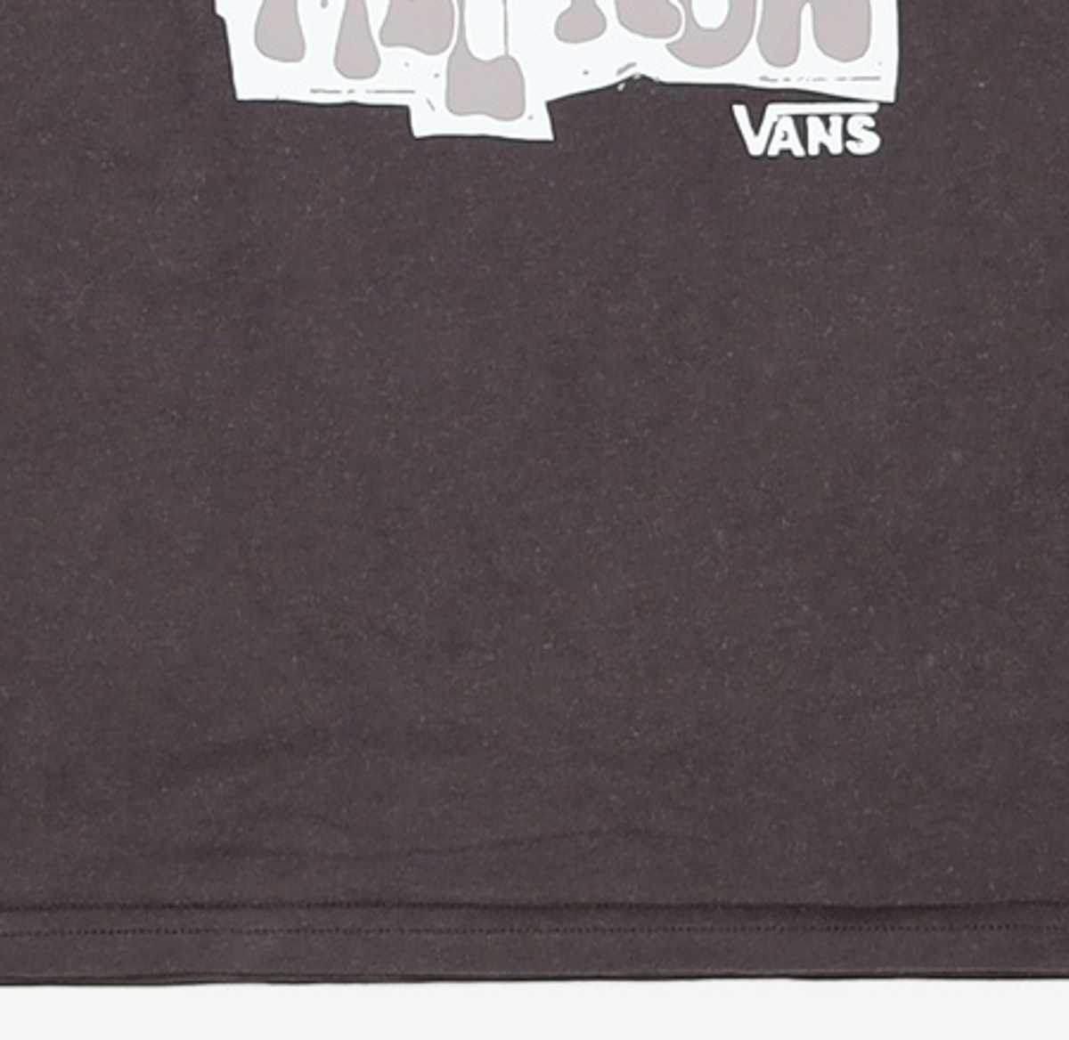 반스(VANS) SOON EASY 반소매 티셔츠 - 블랙 / VN000VNMBLK1 M