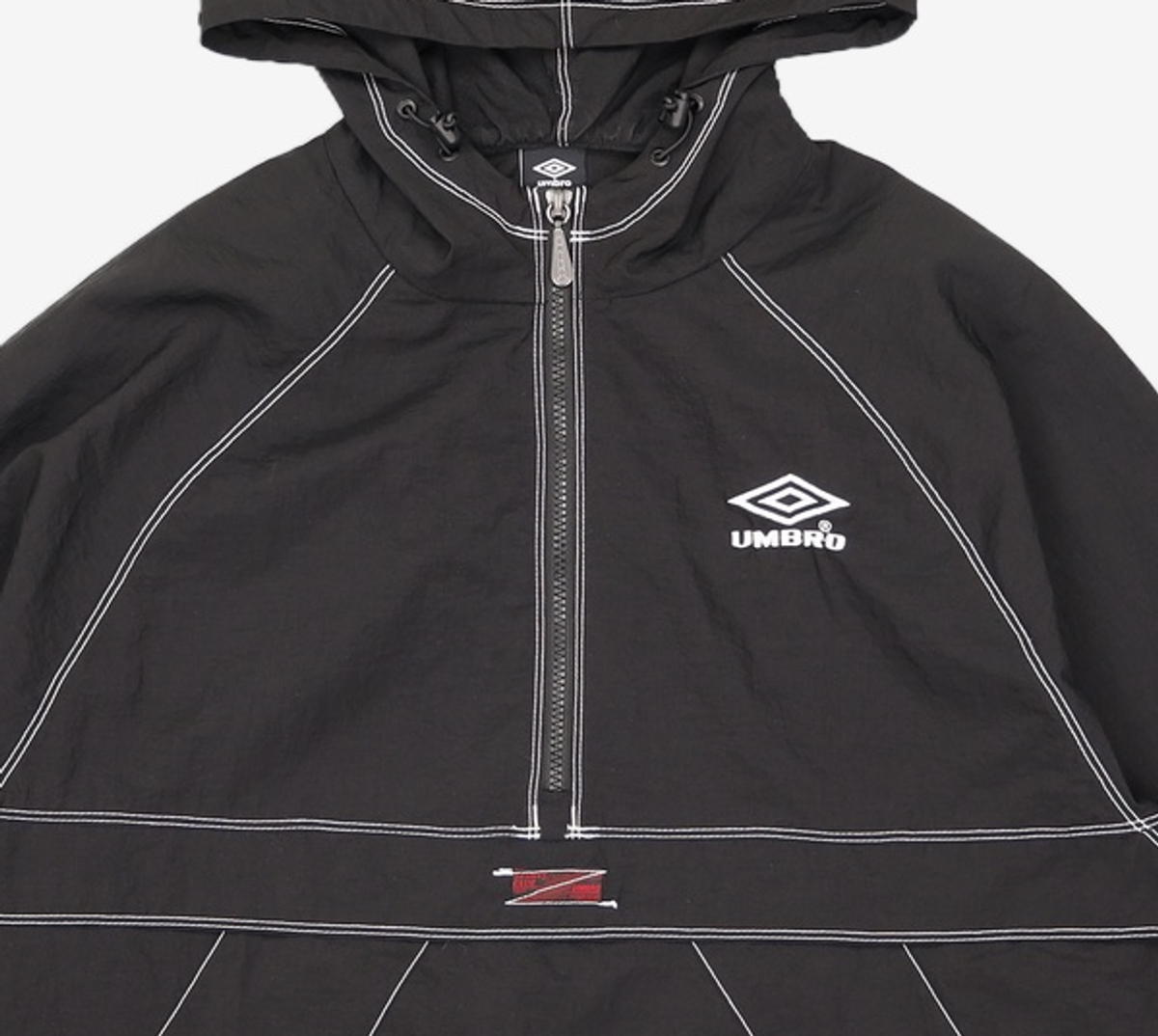 엄브로(UMBRO) 크리스피 타슬란 긴팔 후드 아노락(UQ323CWT91)_3colors M