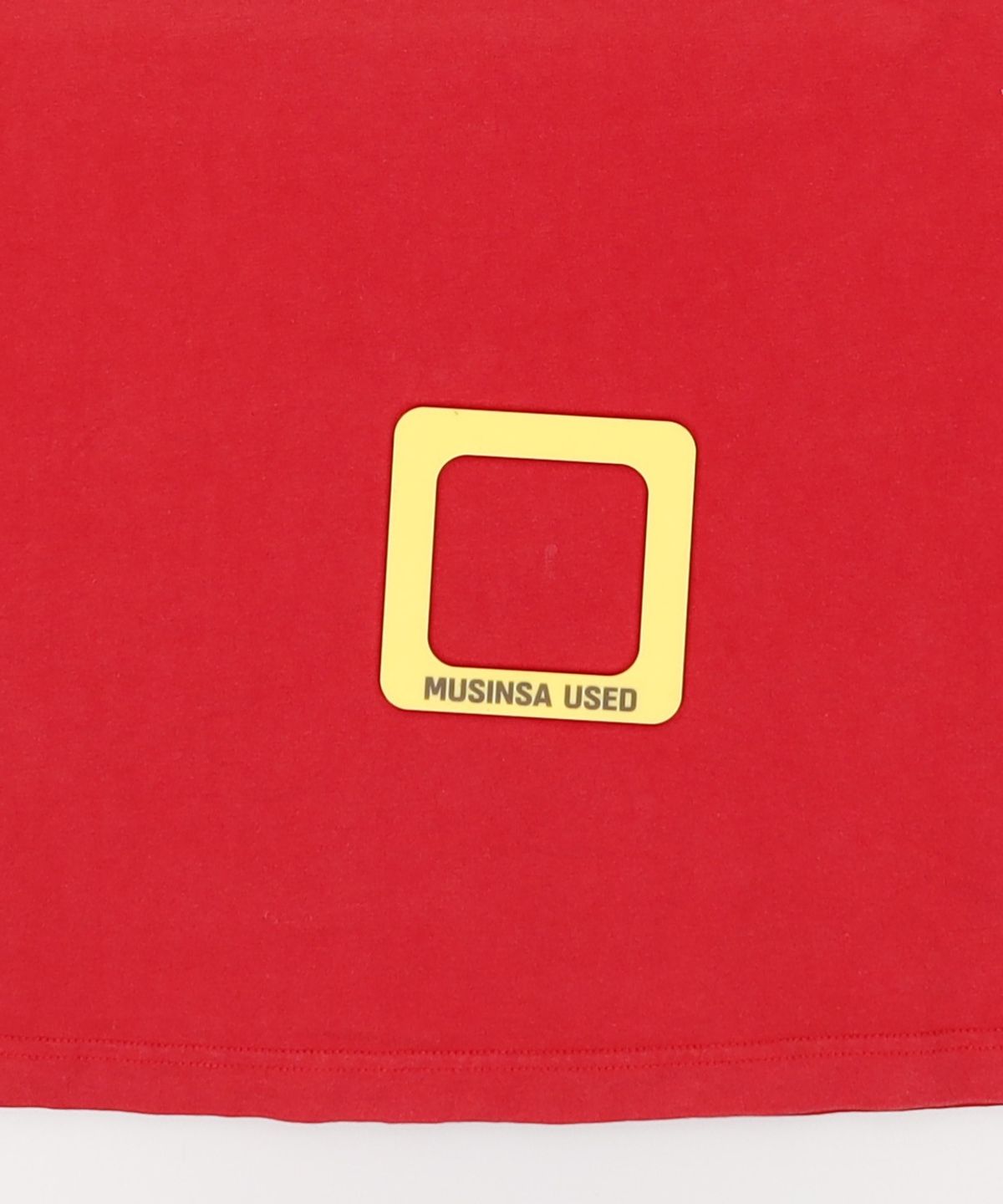 씨엔엔 어패럴(CNN APPAREL) CNN 베이직 빅로고 티셔츠 RED 100