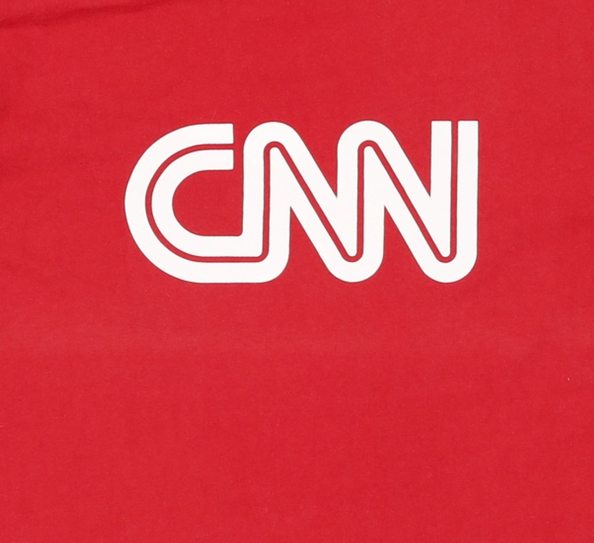 씨엔엔 어패럴(CNN APPAREL) CNN 베이직 빅로고 티셔츠 RED 100