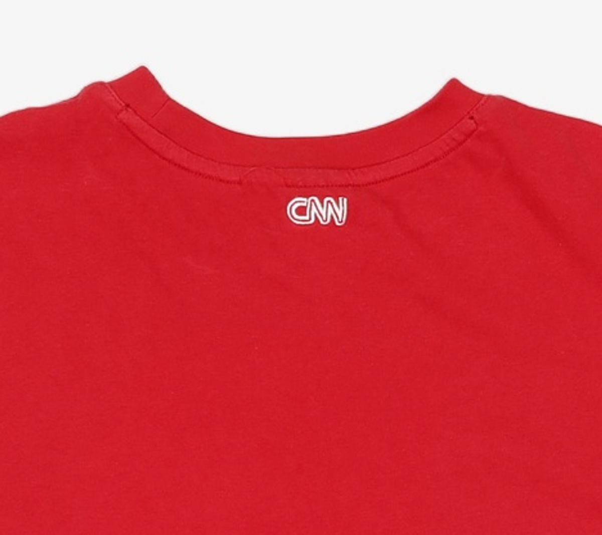 씨엔엔 어패럴(CNN APPAREL) CNN 베이직 빅로고 티셔츠 RED 100