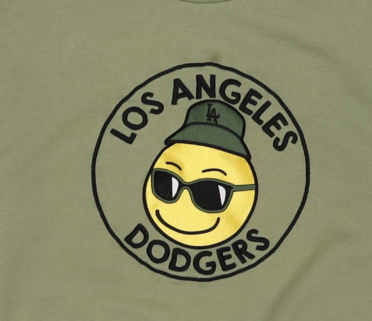 엠엘비 키즈(MLB KIDS) 스마일 맨투맨 LA (Khaki) 155