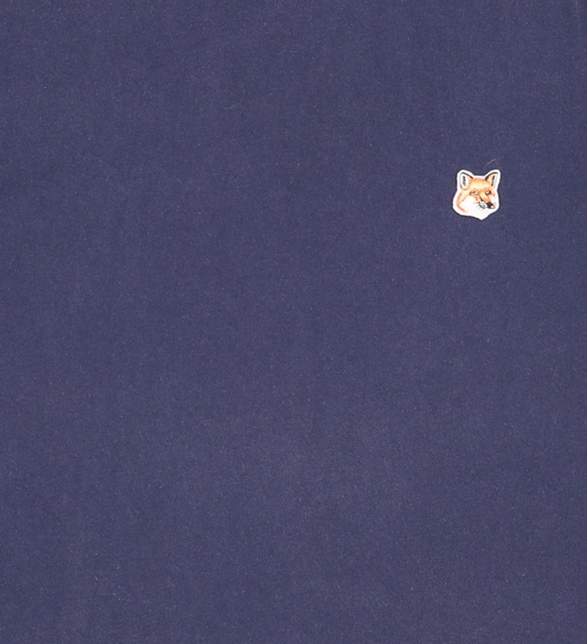 메종 키츠네(MAISON KITSUNE) 폭스헤드 반팔 티셔츠 AM00103KJ0008 P480 NAVY XL