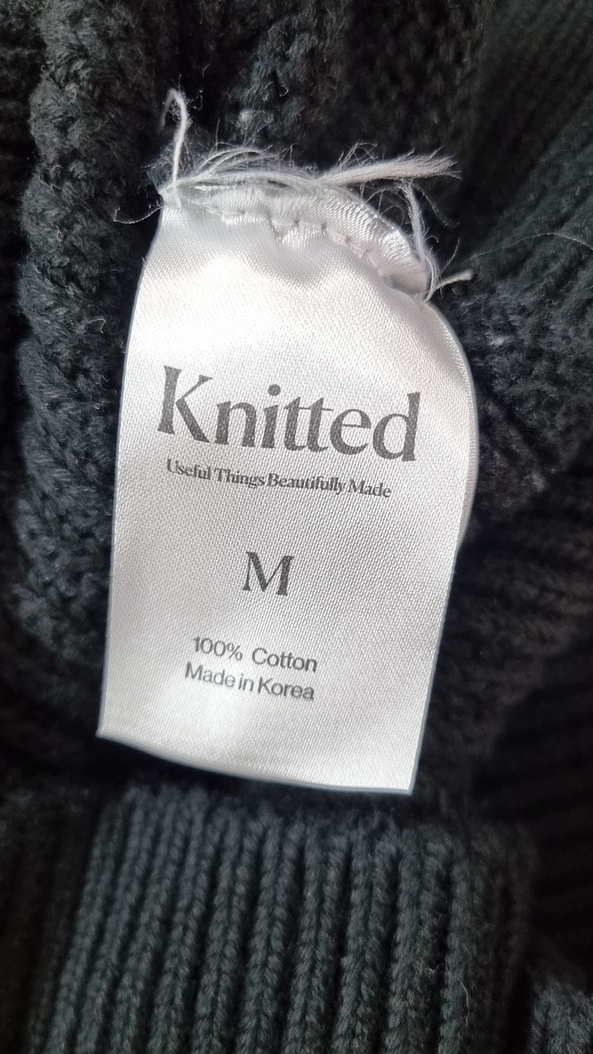 니티드(KNITTED) 니트/스웨터 M