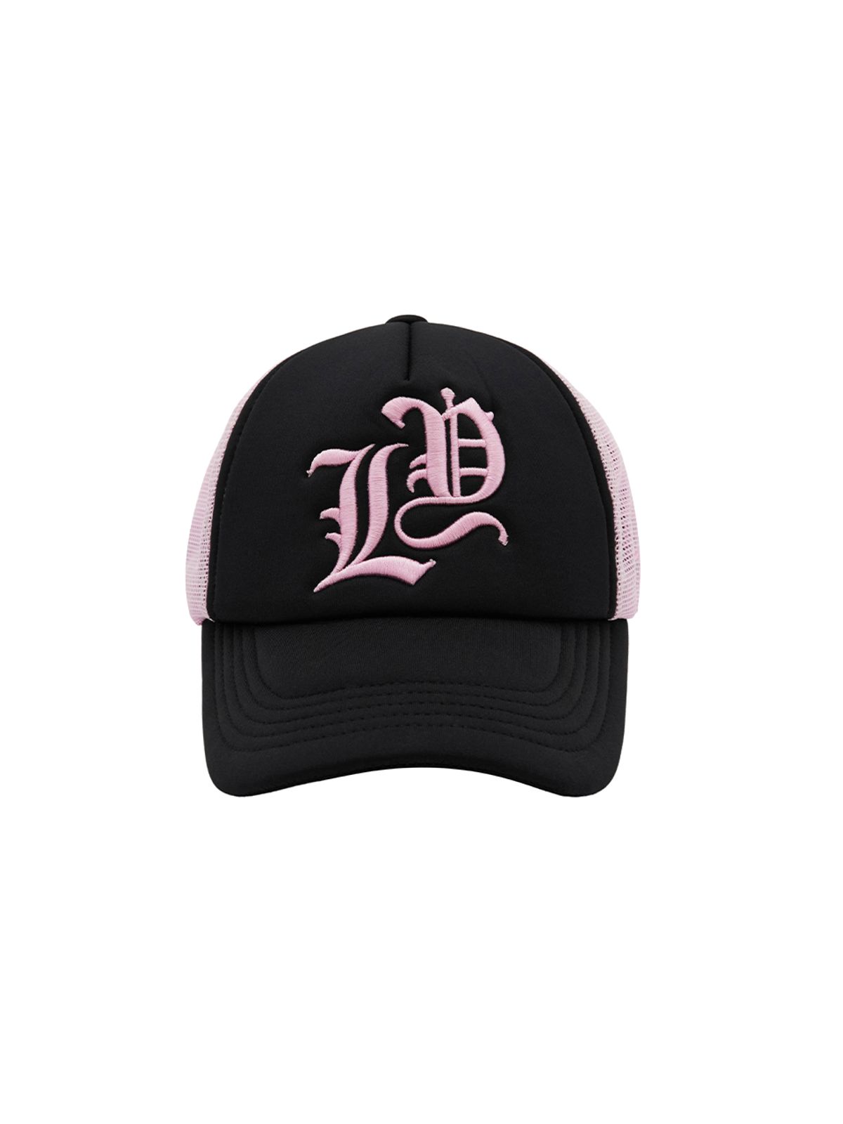 와이이이엘(YEEL) LOGO TRUCKER HAT PINK