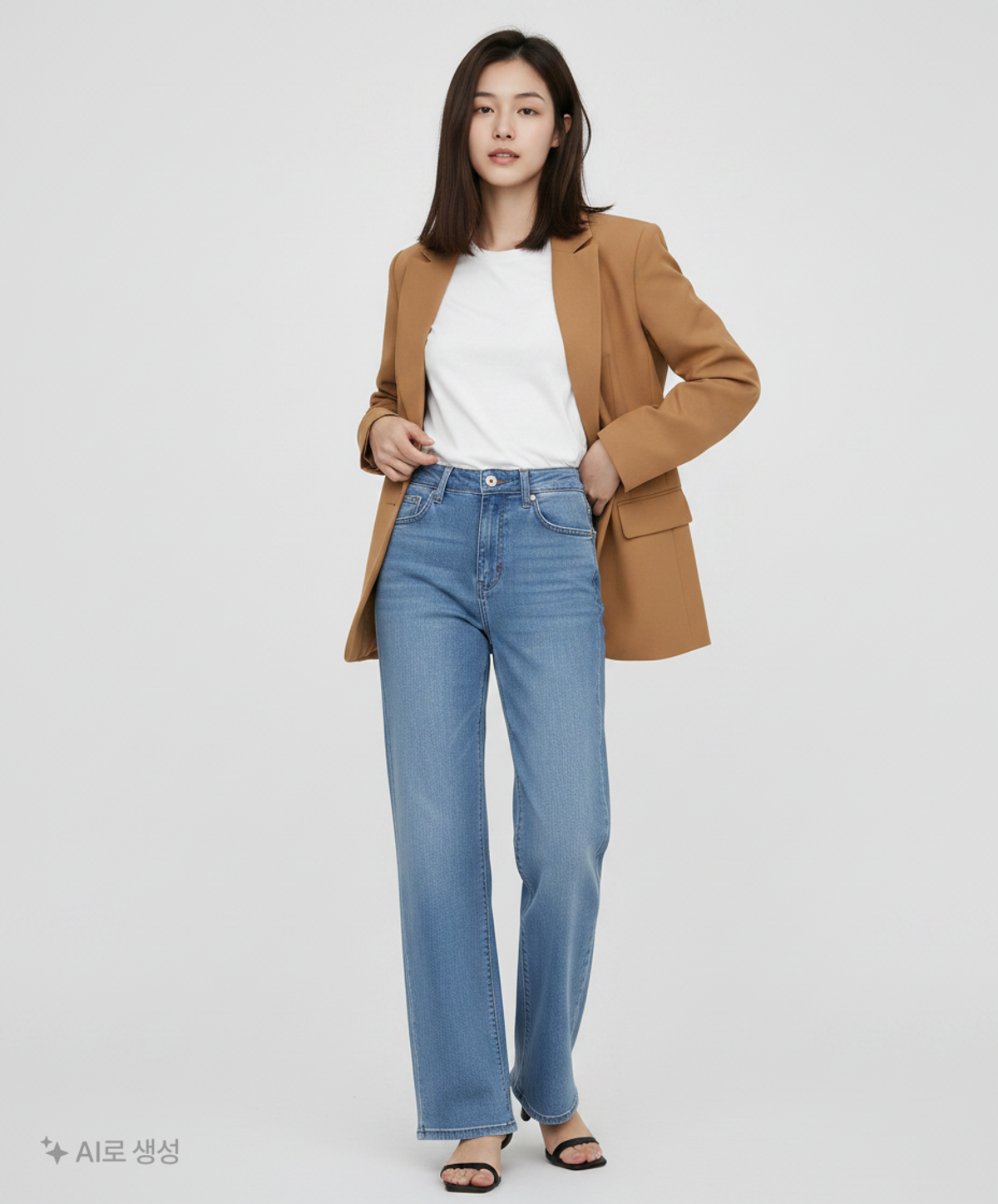 까레라(CARRERA) 청/데님 팬츠 25