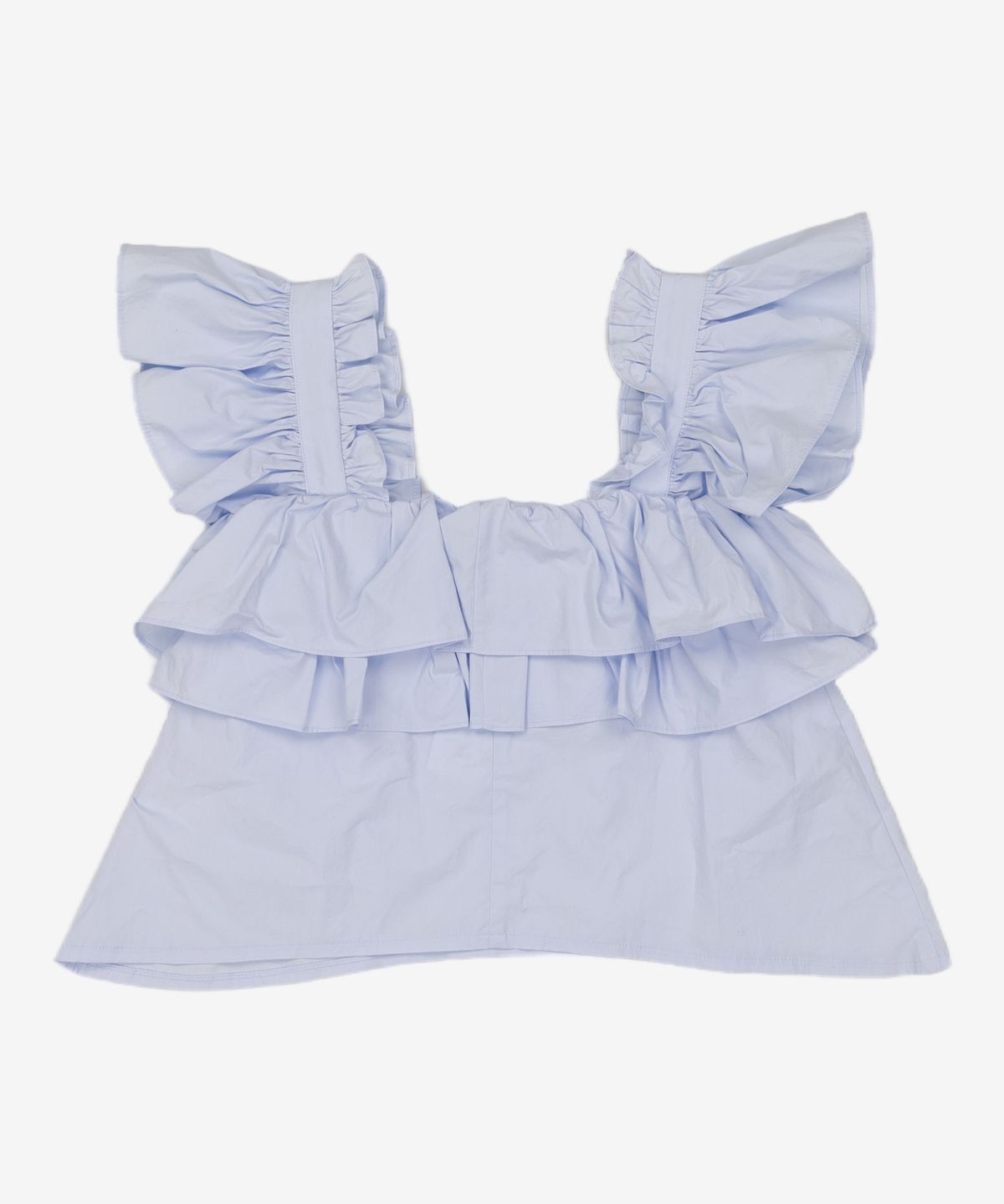 더티스(THETIS) RUFFLE DETAIL BLOUSE_TT2S106 SS