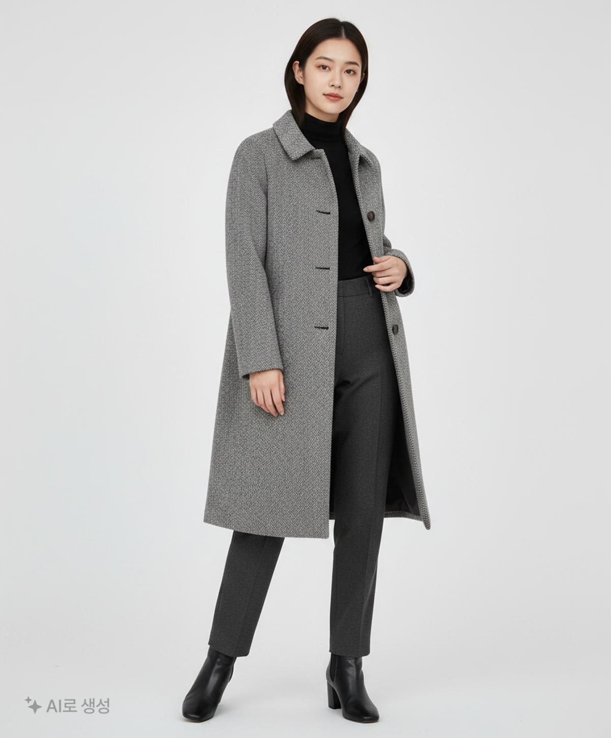 유니클로 x 이네스 드 라 프레상쥬(UNIQLO x INES DE LA FRESSANGE) 겨울 싱글 코트 M