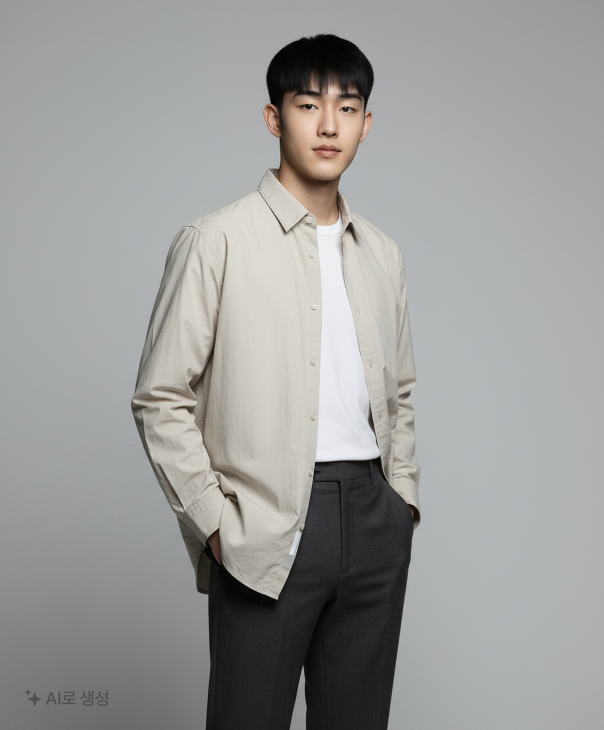 무신사 스탠다드(MUSINSA STANDARD) 캐주얼 셔츠 L