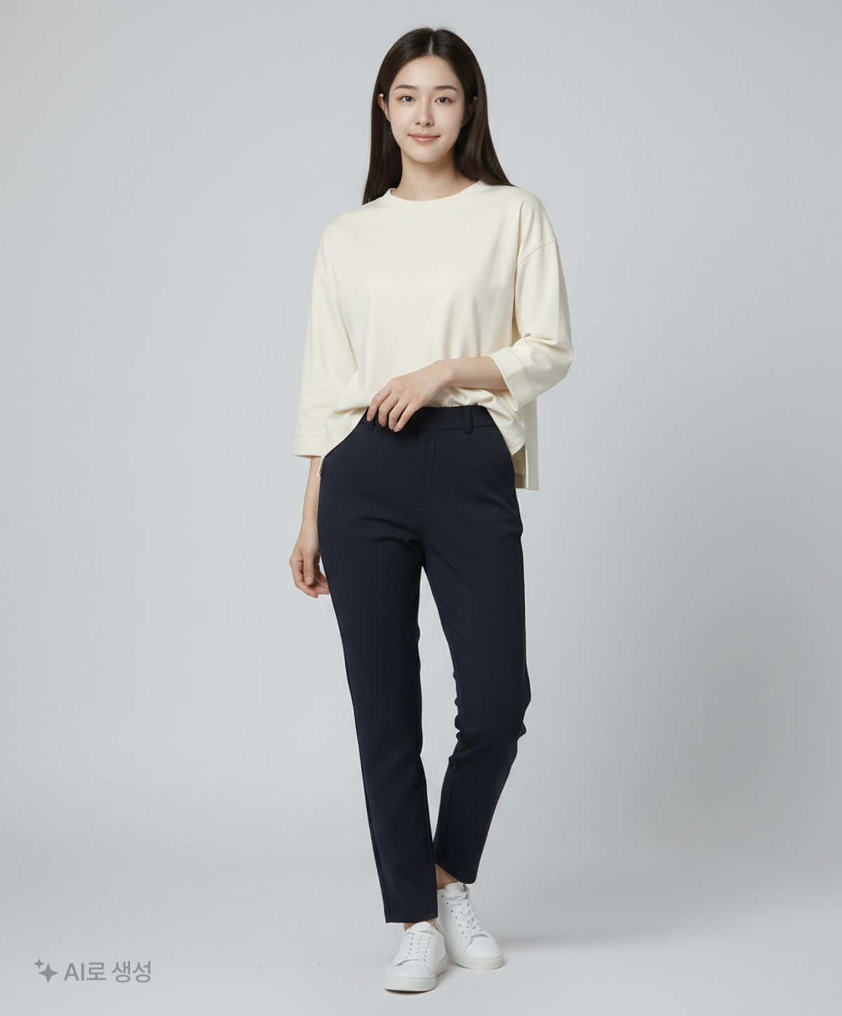 유니클로(UNIQLO) 긴소매 티셔츠 L