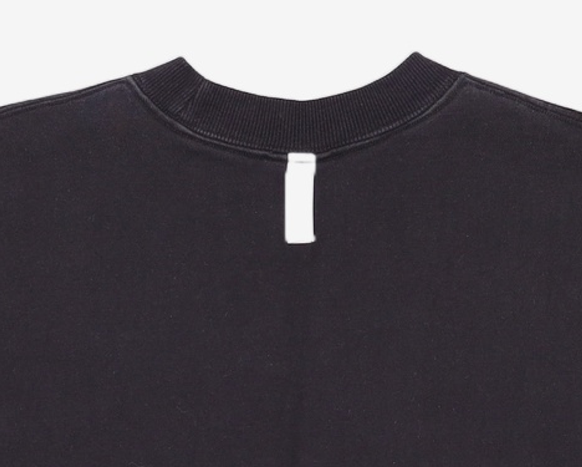 노매뉴얼(NOMANUAL) NEW WORLD SWEATSHIRT - BLACK XL