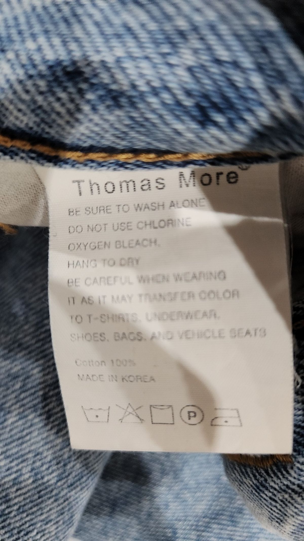 토마스모어(THOMASMORE) 청/데님 팬츠 L