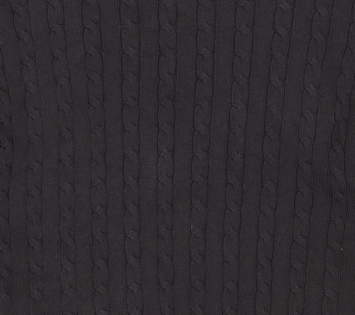 예일(YALE) [100% COTTON] HERITAGE DAN CABLE PK KNIT BLACK L