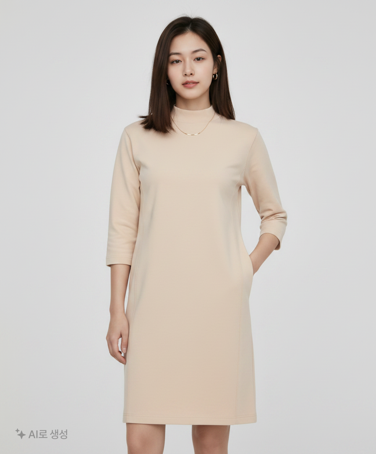 유니클로(UNIQLO) 미디 원피스 M