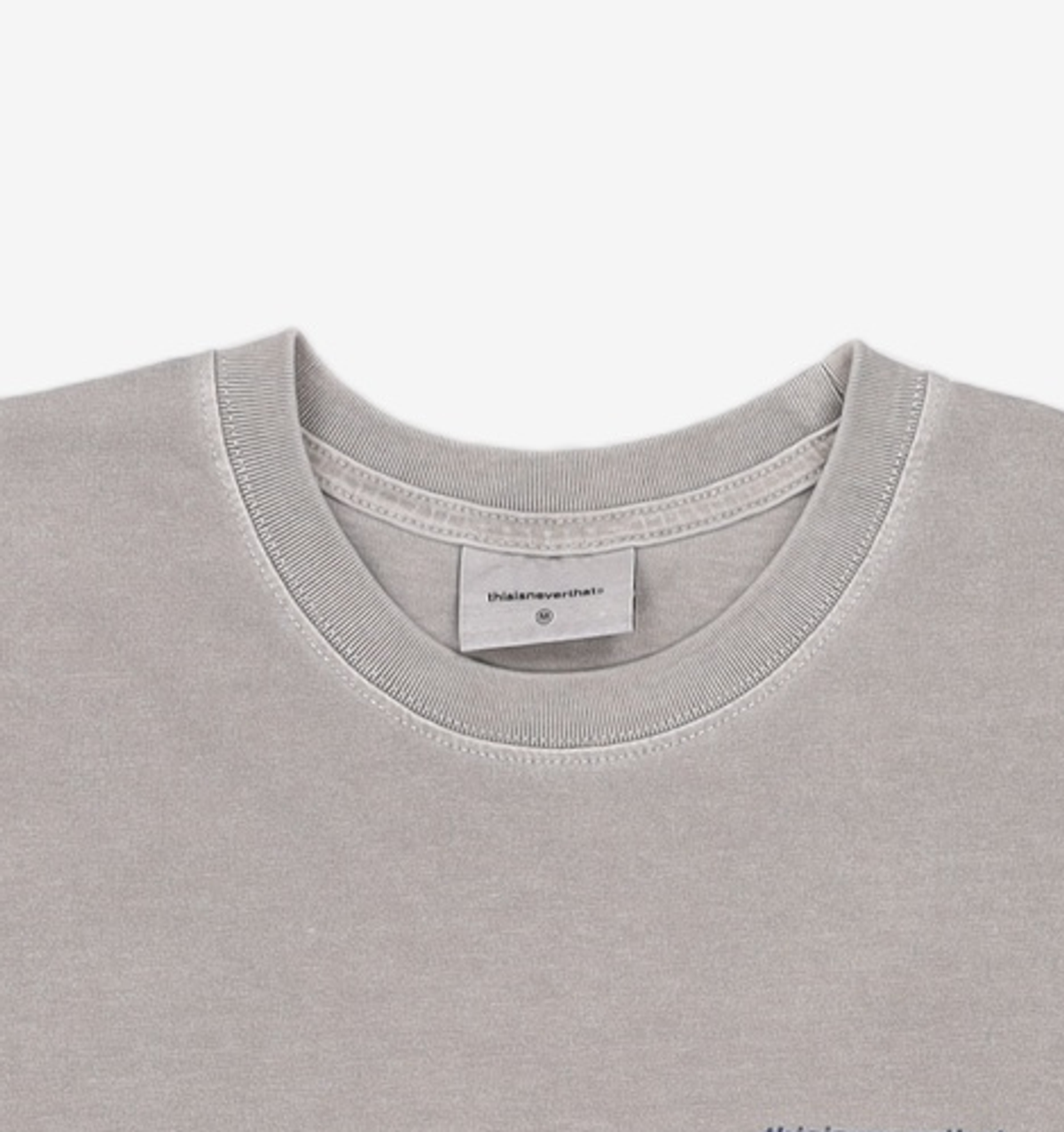 디스이즈네버댓(THISISNEVERTHAT) (SS22) DSN-Logo Tee Grey M