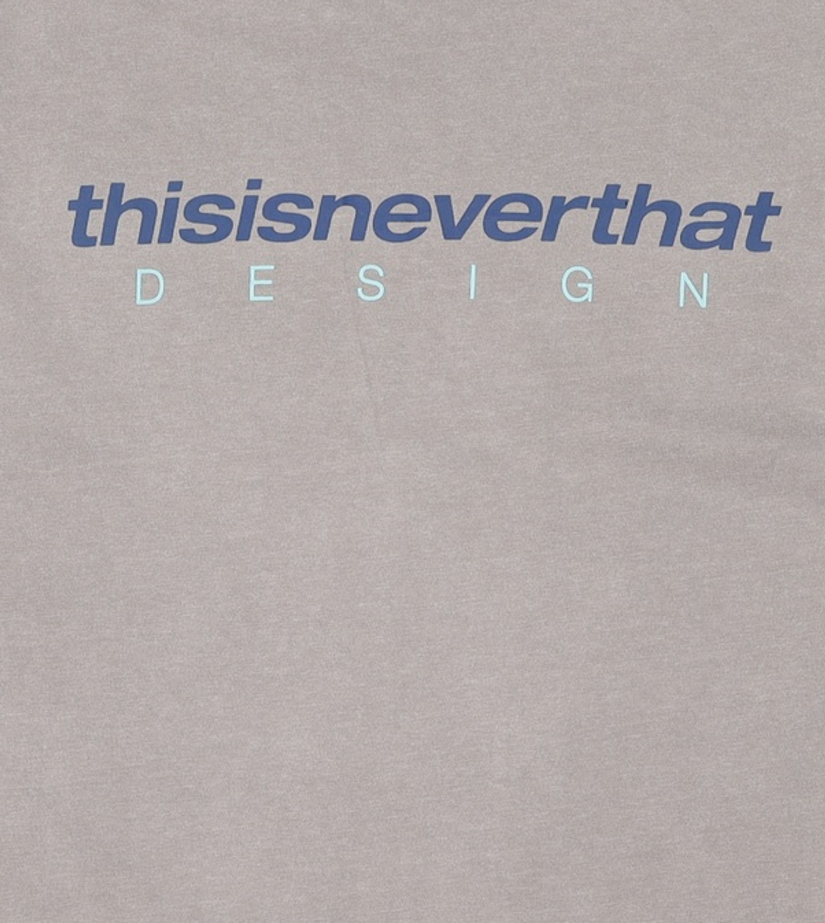디스이즈네버댓(THISISNEVERTHAT) (SS22) DSN-Logo Tee Grey M