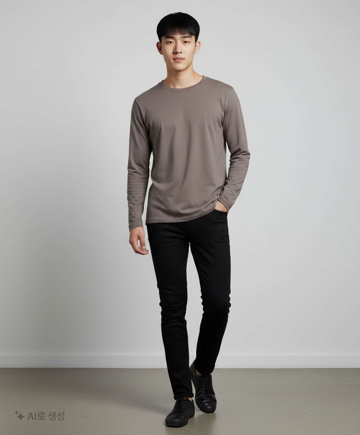 무신사 스탠다드(MUSINSA STANDARD) 긴소매 티셔츠 XL