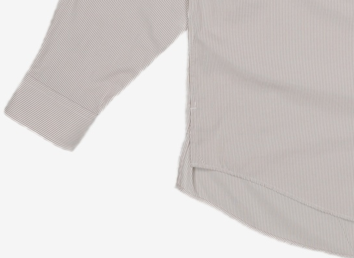 세컨모놀로그(SECONDMONO) (TIE SET)Side Slit Oversized Cotton Shirt [8 color]_SESH008 L