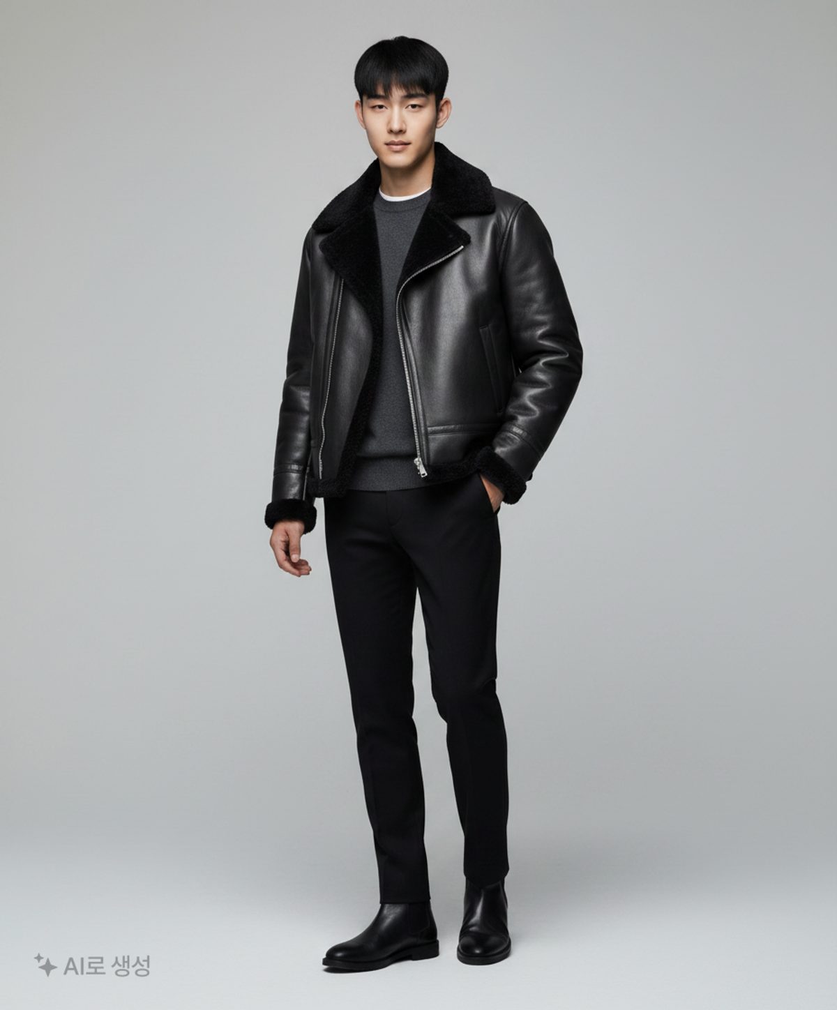 에이징씨씨씨(AGINGCCC) 무스탕/퍼 XXL