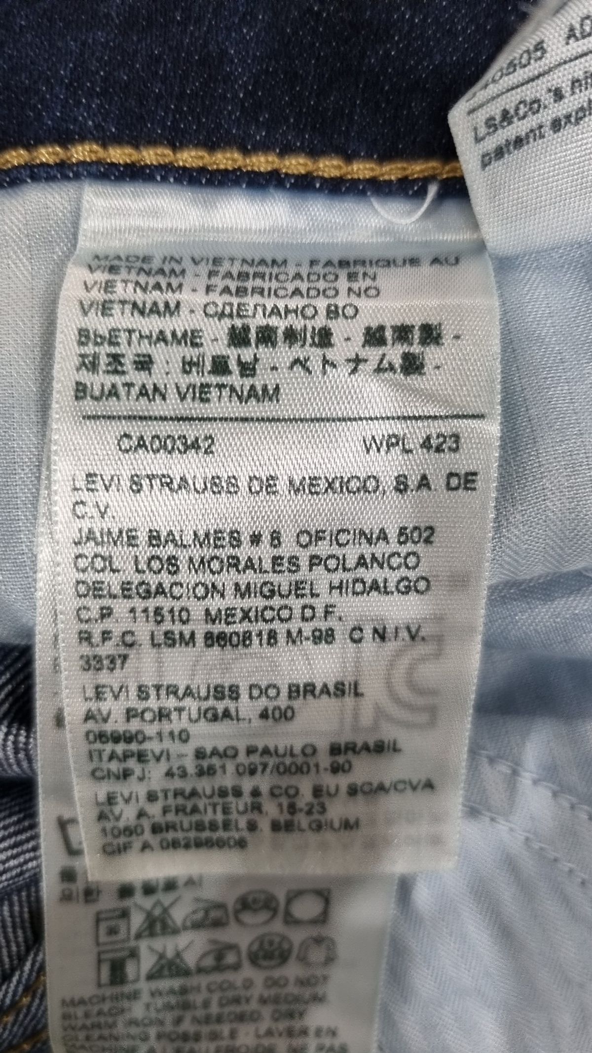 리바이스(LEVI'S) 청/데님 팬츠 28