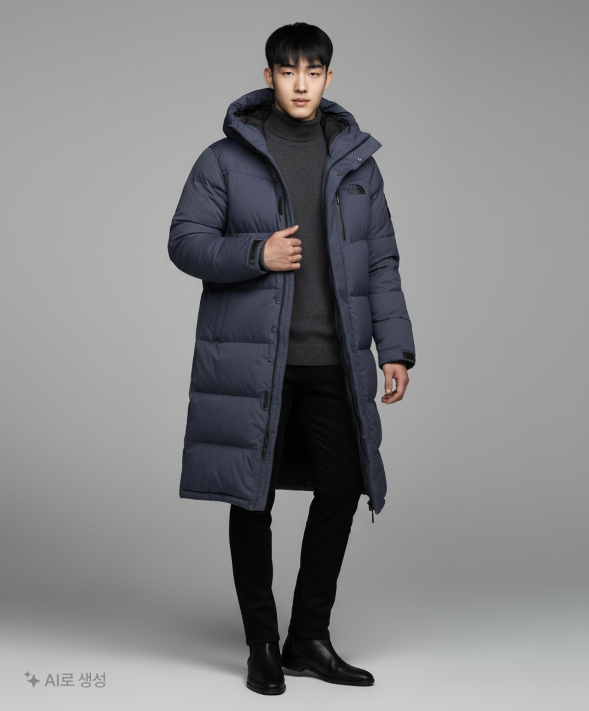 노스페이스(THE NORTH FACE) 롱 패딩/롱 헤비 아우터 90