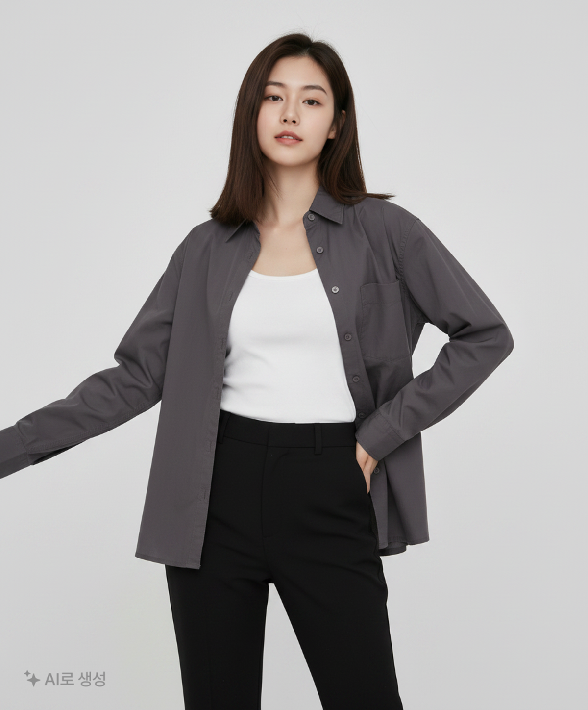 유니클로(UNIQLO) 캐주얼 셔츠 M
