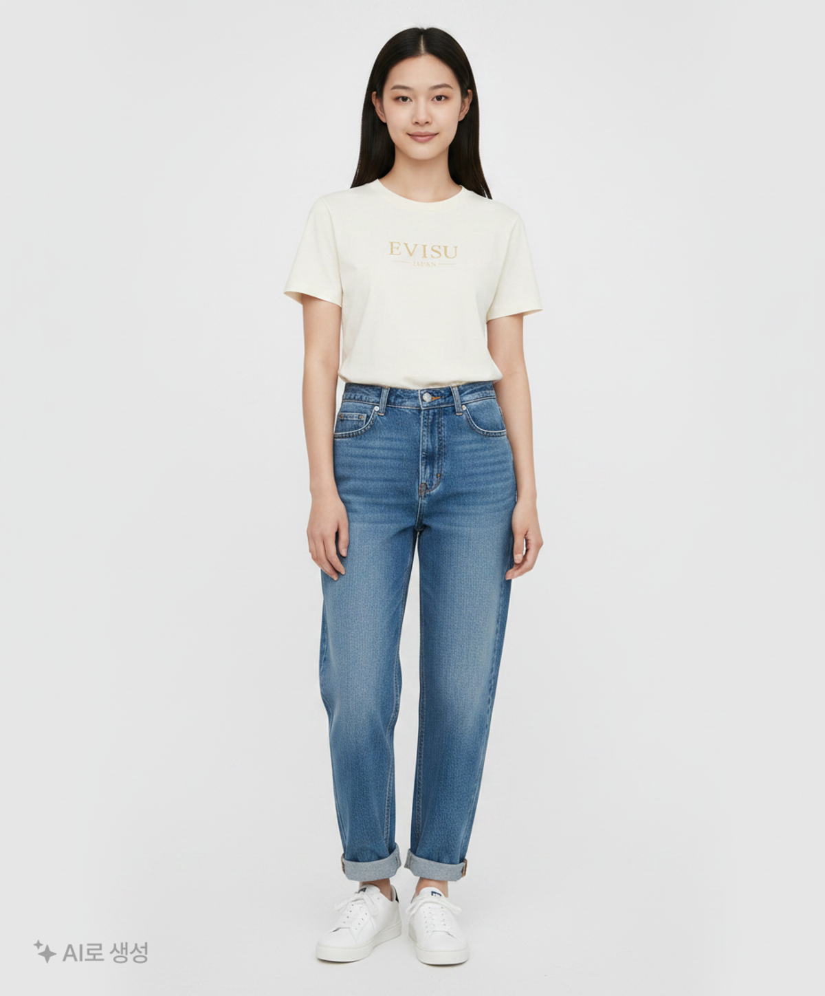 에비수(EVISU) 반소매 티셔츠 S
