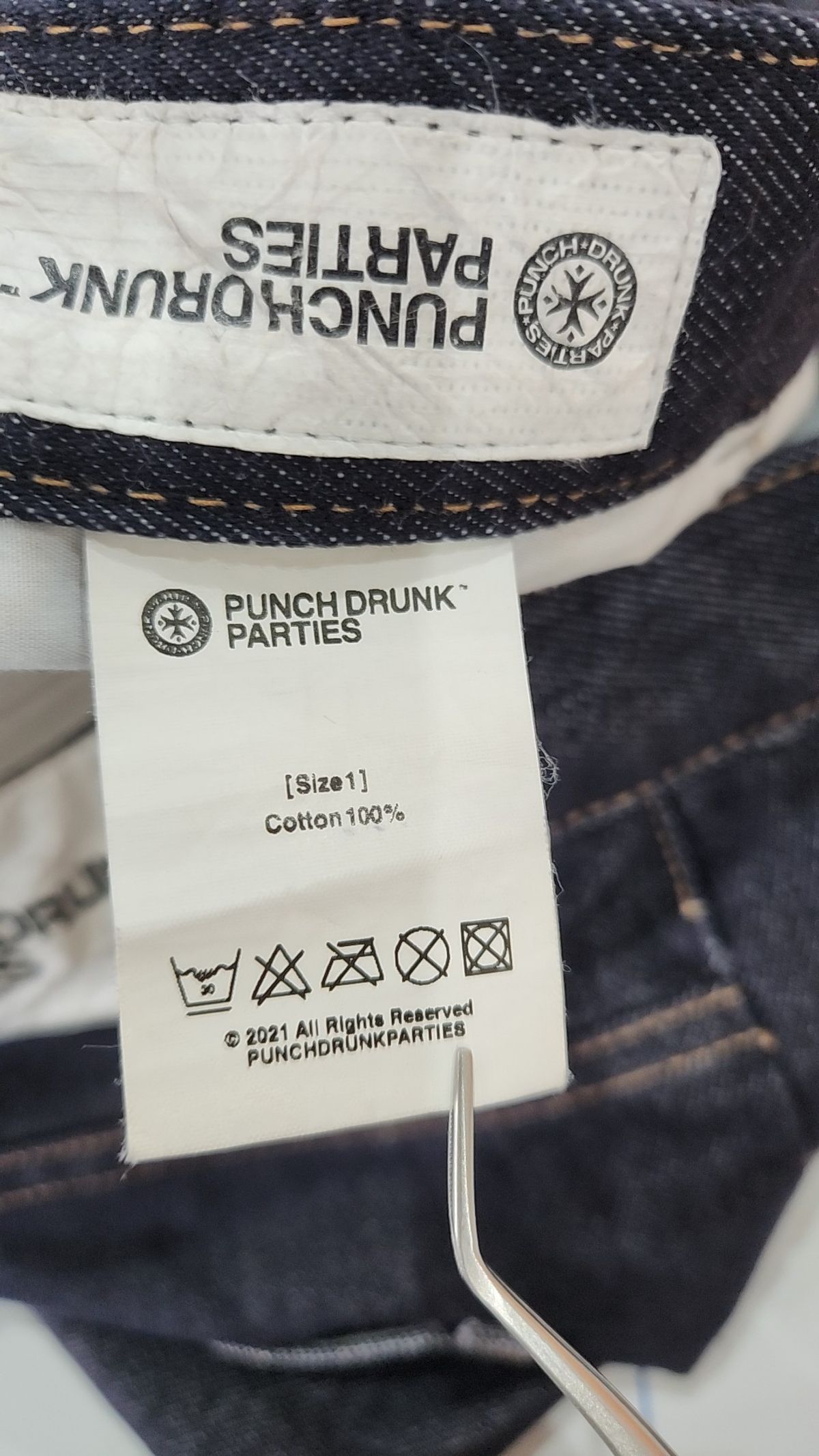 펀치드렁크파티즈(PUNCH DRUNK PARTIES) 청/데님 팬츠 1