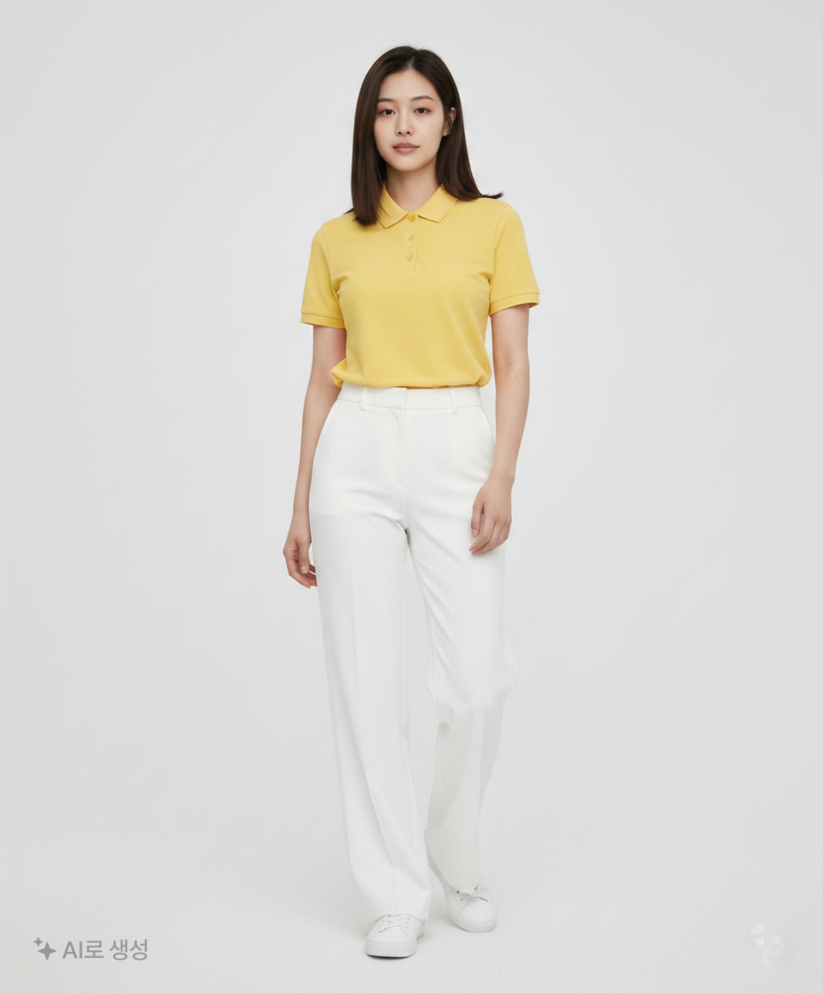 빈폴(BEAN POLE) 피케/카라 티셔츠 90