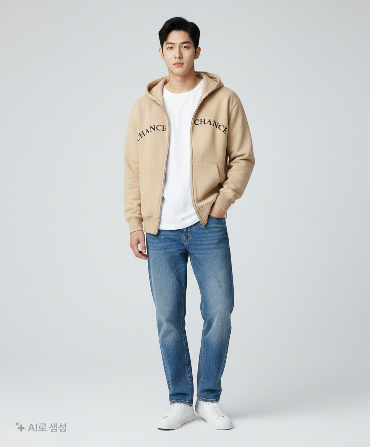 챈스챈스(CHANCECHANCE) 후드 집업 2XL