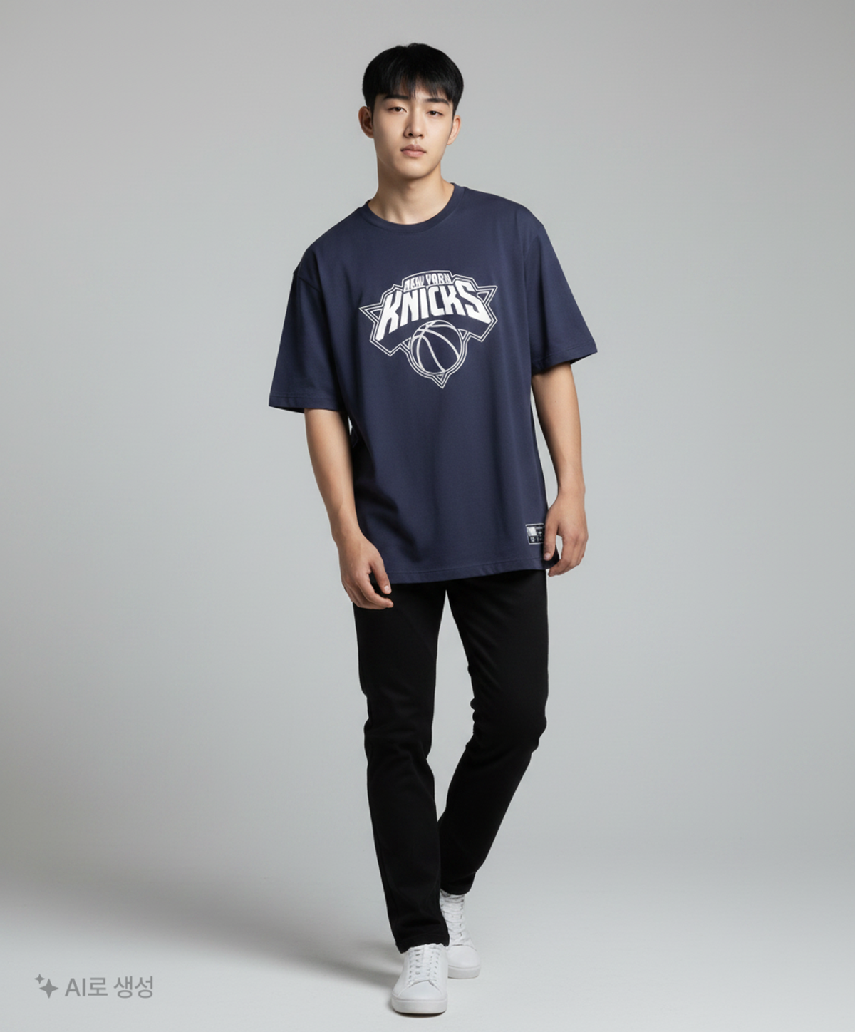 엔비에이(NBA) 유니 팀로고 티셔츠_N212TS921P XXL
