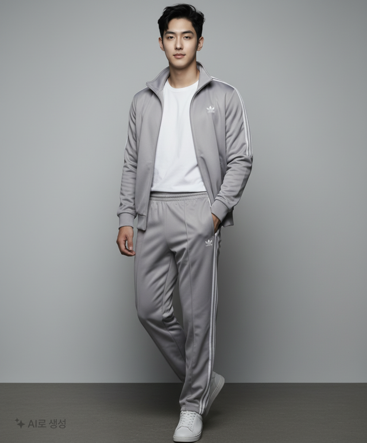 아디다스(ADIDAS) 3S 팬츠 - 그레이 / HS3397 L