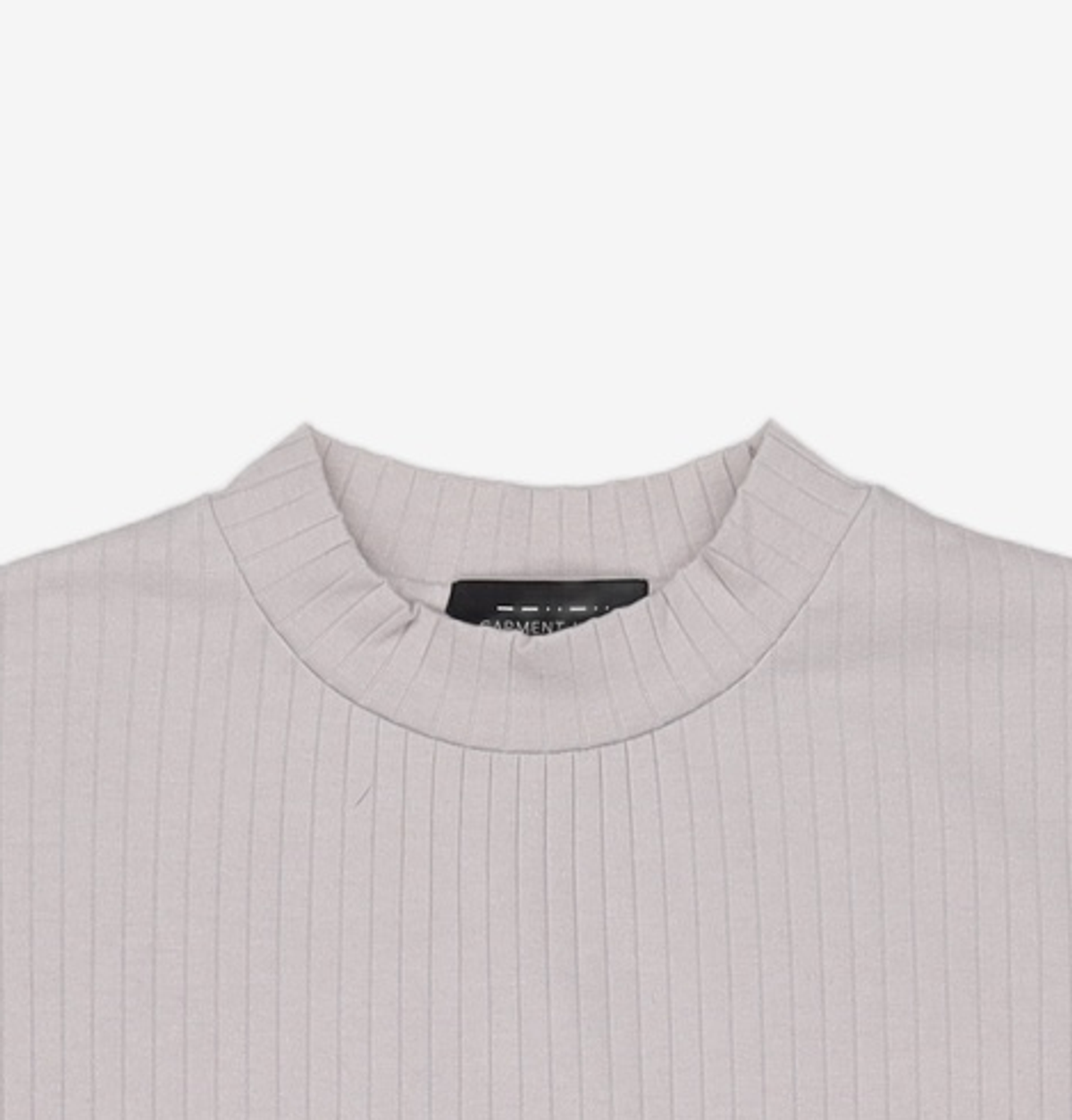 가먼트레이블(GARMENT LABLE) Pleats T-Shirt - Ash Bluegray S