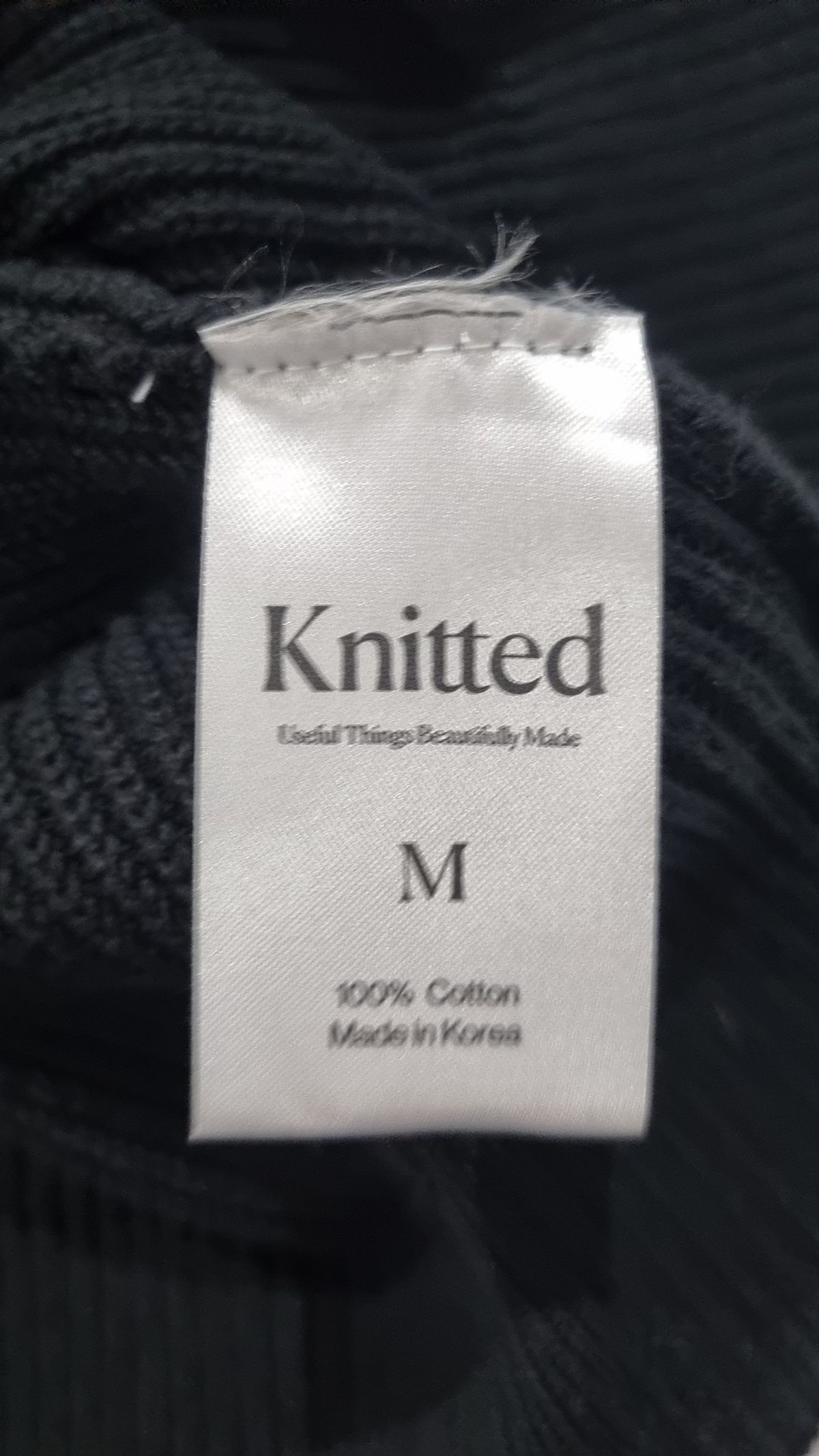 니티드(KNITTED) 카디건 M