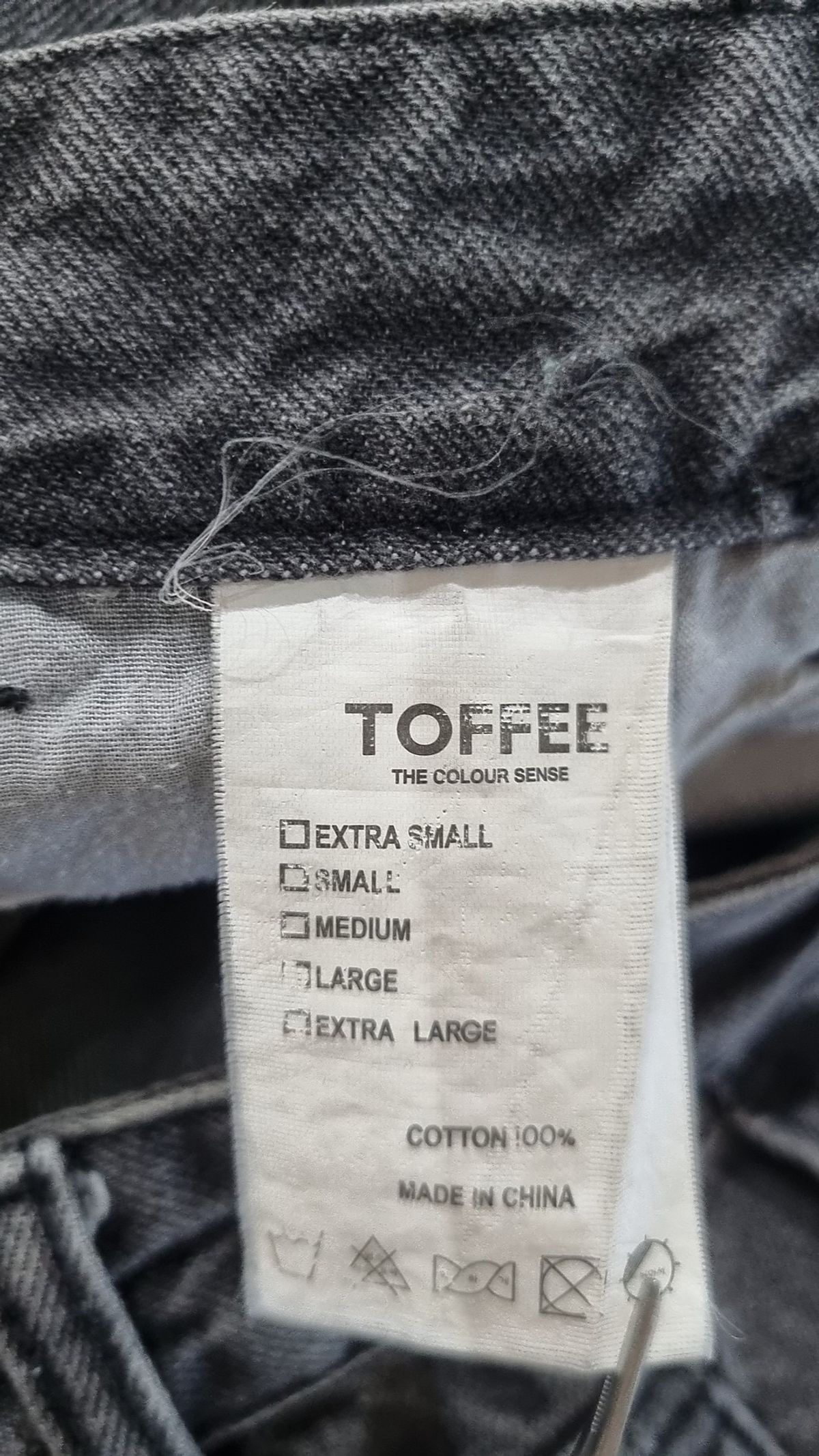 토피(TOFFEE) 청/데님 팬츠 L