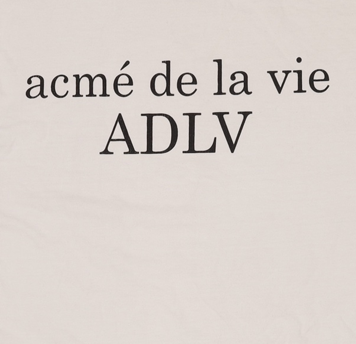 아크메드라비(ACME DE LA VIE) 반소매 티셔츠 100