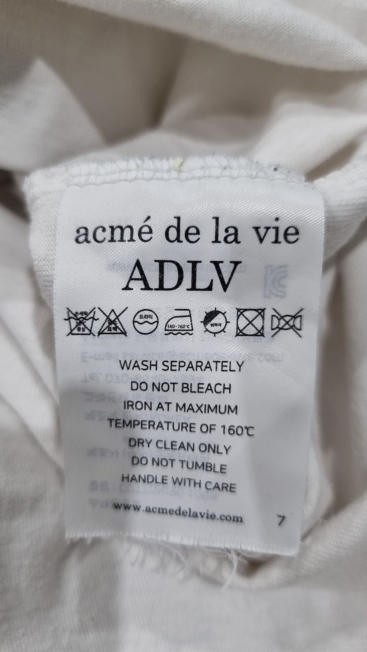 아크메드라비(ACME DE LA VIE) 반소매 티셔츠 100